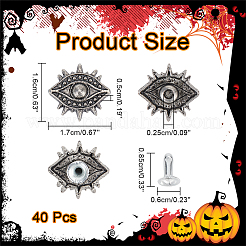 40 Sets Alloy Collision Rivets&nbsp;FIND-WR0010-23