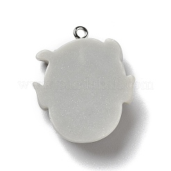 Halloween Opaque Resin Pendants&nbsp;X-RESI-B011-06