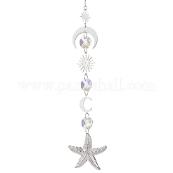 Glass Hanging Suncatchers&nbsp;HJEW-JM04583