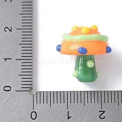Handmade Lampwork Bumpy Beads&nbsp;LAMP-Q007-01B