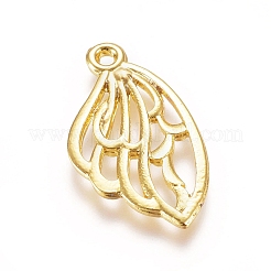 Zinc Alloy Open Back Bezel Pendants&nbsp;PALLOY-E564-67G