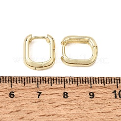 Brass Micro Pave Cubic Zirconia Hoop Earrings&nbsp;KK-CBA5585-09G