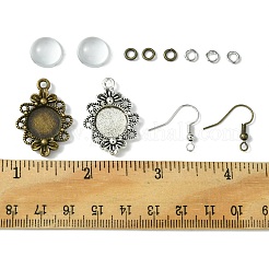 DIY Bland Dome Dangle Earring Making Kit&nbsp;DIY-FS0005-51