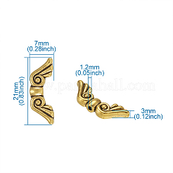 Tibetan Style Alloy Beads&nbsp;TIBEB-TAC0001-01AG