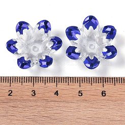 Plating Acrylic Bead Caps&nbsp;OACR-H118-06C