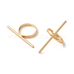 Pole Alloy Adjustable Rings Set for Women&nbsp;RJEW-G326-01G