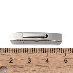 Non-Tarnish 316 Stainless Steel Bayonet Clasps&nbsp;STAS-K282-08D-P