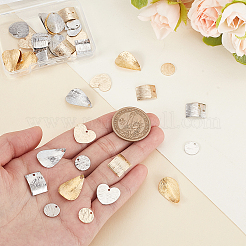 48Pcs 8 Styles Brass Pendants&nbsp;KK-GA0002-29