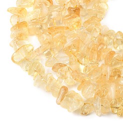 Heated Natural Citrine Beads Strands&nbsp;G-P622-A05-02