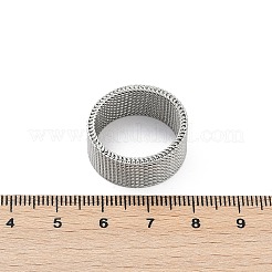 201 Stainless Steel Finger Rings&nbsp;RJEW-H242-01A