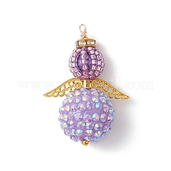 Seed Beads Alloy Pendants&nbsp;PALLOY-MZ00284