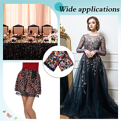 2 Yards Polyester Fabrics&nbsp;DIY-WH0622-743B
