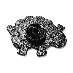 Funny Bye Brain Enamel Pins&nbsp;JEWB-I060-04EB-01