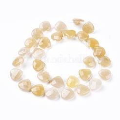 Natural Yellow Aventurine Beads Strands&nbsp;G-G821-09A