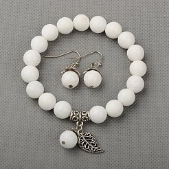 Natural & Synthetic Gemstone Jewelry Sets&nbsp;SJEW-JS00696