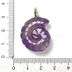 Natural Amethyst Pendants&nbsp;G-A287-01G-05