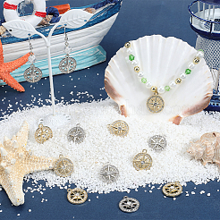 40Pcs 2 Colors Alloy Rhinestone Pendants&nbsp;FIND-SC0014-57