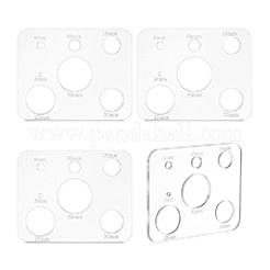 Acrylic Craft Doll Eyes Template&nbsp;DIY-WH0580-39H