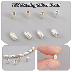 30Pcs 925 Sterling Silver Bead&nbsp;STER-PH0001-79