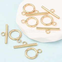 304 Stainless Steel Ring Toggle Clasps&nbsp;X-STAS-Q179-01G