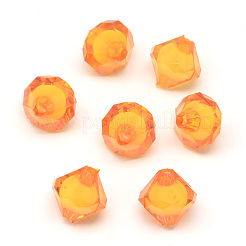 Faceted Transparent Bicone Acrylic Beads&nbsp;TACR-Q011-8mm-M