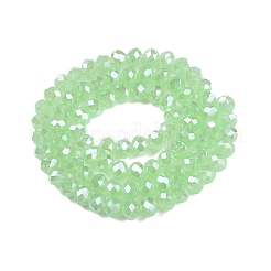 Electroplate Glass Beads Strands&nbsp;EGLA-A044-J6mm-A01
