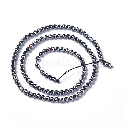 Terahertz Stone Beads Strands&nbsp;G-F596-37-4mm