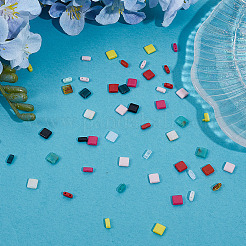 480Pcs 24 Styles Opaque Acrylic Slide Charms&nbsp;OACR-ME0001-18