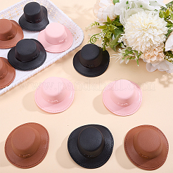2 Set PVC Fascinator Hat for DIY Doll Makings Decorations Accessories&nbsp;DIY-GO0003-25