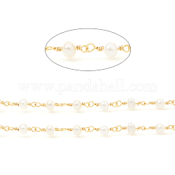 Brass Handmade Beaded Chain&nbsp;LS-CHC-I031-05A