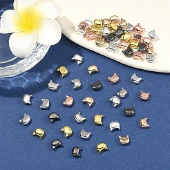 60Pcs 6 Colors Electroplate Glass Beads Strands&nbsp;EGLA-YW0005-70
