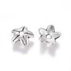 Tibetan Style Alloy Bead Caps&nbsp;LF10624Y