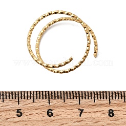 Adjustable 304 Stainless Steel Cuff Rings&nbsp;RJEW-D335-02G