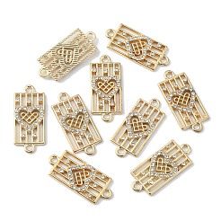 Alloy Rhinestone Connector Charms&nbsp;FIND-TAC0014-56