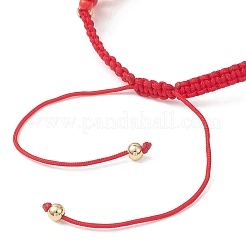 5Pcs Glass Braided Beaded Bracelets&nbsp;BJEW-MZ00304