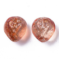 Transparent Spray Painted Glass Beads&nbsp;LS-GLAA-R215-01-B06