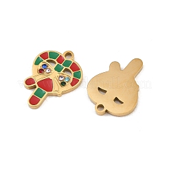 Christmas 304 Stainless Steel Enamel Pendants&nbsp;SA-CBA85C0-02C-G