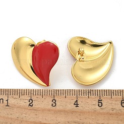 Heart 304 Stainless Steel Stud Earrings&nbsp;LS-EJEW-A130-01G-03