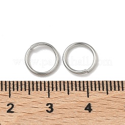 Tarnish Resistant 304 Stainless Steel Open Jump Rings&nbsp;STAS-E067-07-9mm
