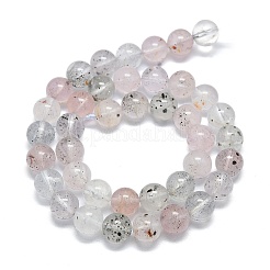 Natural Lepidolite Beads Strands&nbsp;G-G106-P01-01