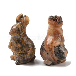 Natural Crazy Agate Sculpture Display Decorations&nbsp;G-C244-01F