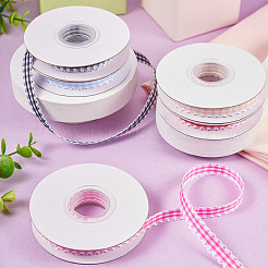 10 Yards Flat Polycotton(Polyester Cotton) Ribbon&nbsp;OCOR-TAC0030-01F