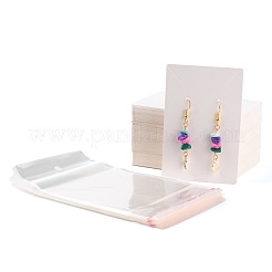 200Pcs 2 Style Cardboard Display Cards and OPP Cellophane Bags&nbsp;CDIS-LS0001-05A