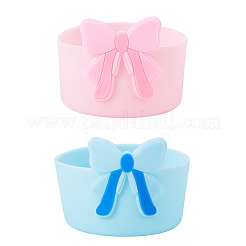 2Pcs 2 Colors Silicone Cup Sleeves&nbsp;SIL-TA0003-46