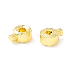 Brass Crimp Beads&nbsp;KK-E280-01G