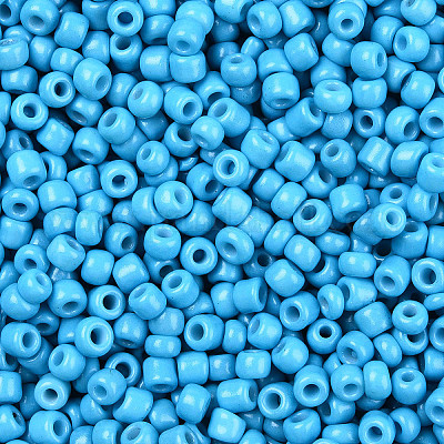 Baking Paint Glass Seed Beads&nbsp;SEED-S001-K10-1