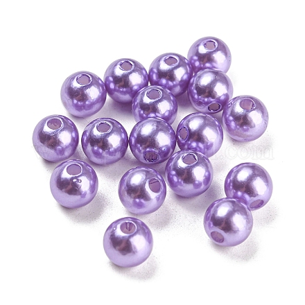 Imitation Pearl Acrylic Beads PL610-02A-1