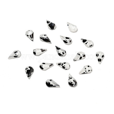 Spot Pattern Resin Cabochons&nbsp;MRMJ-G015-06-1