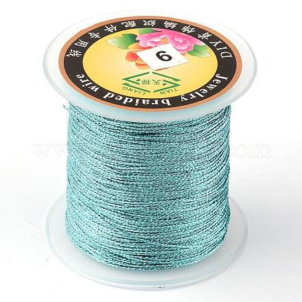 Round Metallic Thread MCOR-L001-0.8mm-09-1