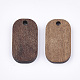 Walnut Wood Pendants&nbsp;WOOD-S054-33-2